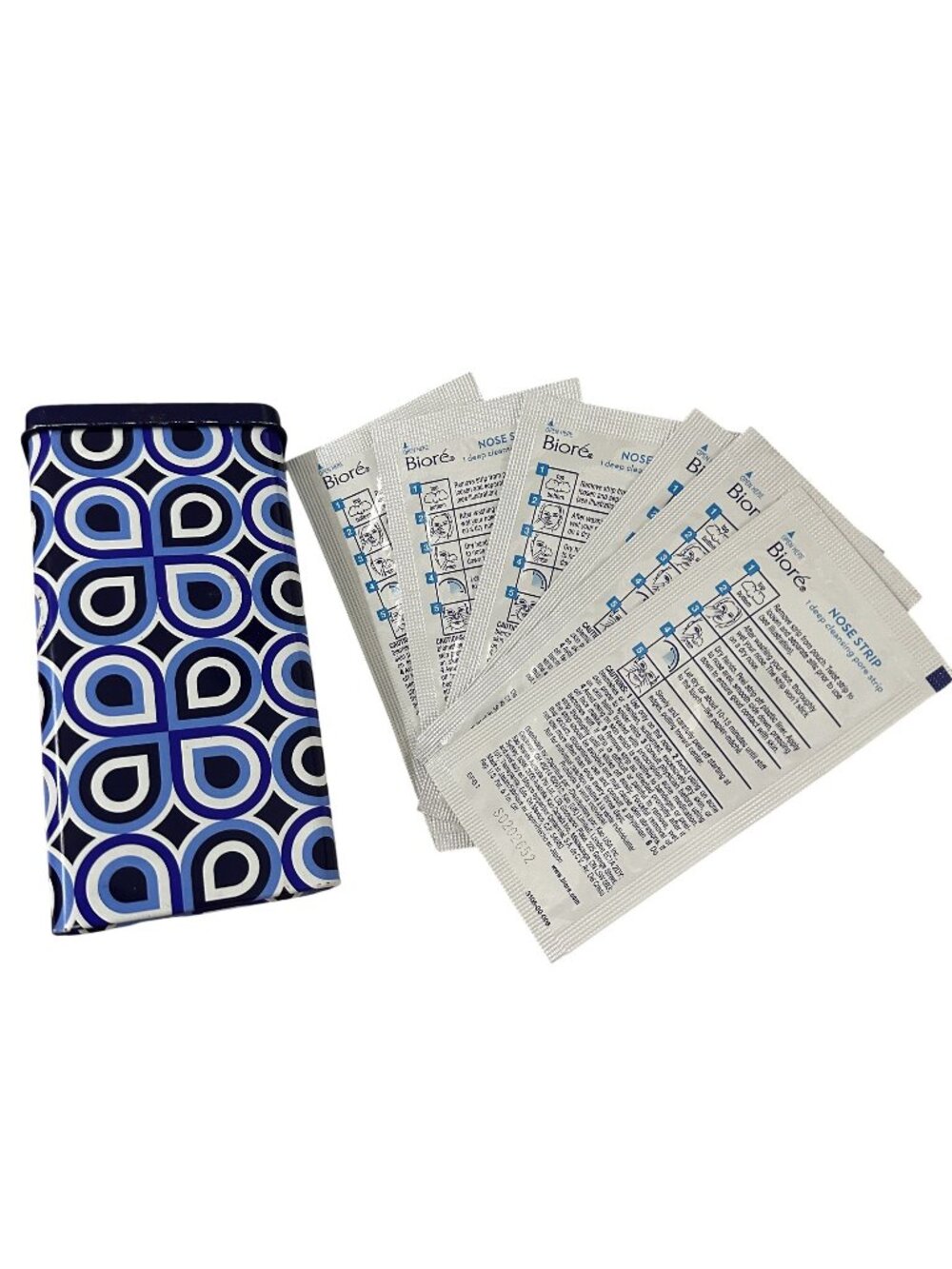 Biore Deep Cleansing Pore Strips for Nose 6 Count with Limited Edition Tin